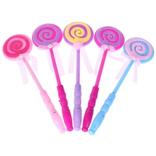 LED Lollipop Fairy Princess Wand Flash Light Glow Stick Party Supplies Lamp Toys 2024 - buy cheap