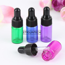 5ml/3ml/2ml/1ml Mini Refillable Empty Makeup Glass Bottle With Eye Dropper Essential Oil Liquid Storage Container F1840 2024 - buy cheap
