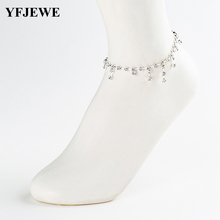 YFJEWE-tobilleras simples para mujer, sandalias de ganchillo descalzas colgantes, joyería para pies, pulsera para piernas y pies, A006 2024 - compra barato