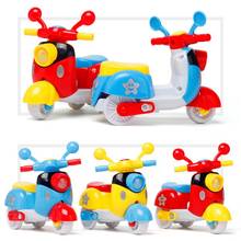 Mini Motorcycle Toy Pull Back Diecast Motorcycle Early Model Educational Toys Y0406 2024 - buy cheap