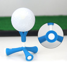 Accessories Easy Outdoor Adjustable Height Ball Holder Mini Golf Tee Rotatable Tripod Aids Anti-flying Self Standing Sport 2024 - buy cheap