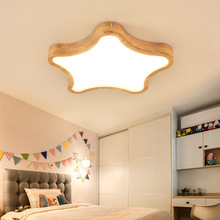 Luz LED de techo sencilla y moderna, iluminación creativa para comedor, dormitorio, sala de estar, habitación de niños, luz de techo nórdica con forma de estrella 2024 - compra barato