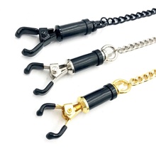 New style adjustable torture play Clamps metal Nipple clips breast Bondage Restraints Accessories Fetish bdsm sex toy 2024 - buy cheap