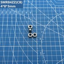 Бесплатная доставка, 2 шт., высококачественные гибридные керамические шарикоподшипники SMR84ZZ (4*8*3 мм) из нержавеющей стали с глубоким желобом SMR84Z SMR84 2024 - купить недорого