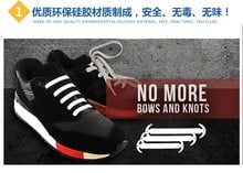 Cordones elásticos de silicona para zapatillas de deporte para niños y adultos, nuevo diseño, sin corbata, 14 Uds. 2024 - compra barato