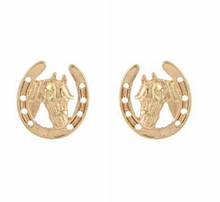free shipping 10 / lot fashion women jewelry accessories horse hoof studs earrings for women 2024 - buy cheap