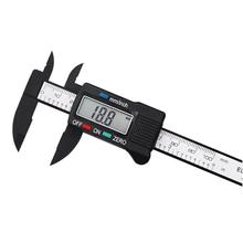 150mm 6 inch LCD Digital Ruler Electronic Carbon Fiber Vernier Caliper Gauge Micrometer Measuring Tool Calibre Measuring Tools 2024 - buy cheap