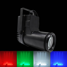 RGBW 4 IN1 Pinspot Light 10W Cree LED Beam Spotlight DMX512 Colorful Stage Lighting for DISCO DJ KTV Bar Club Dance Party Show 2024 - buy cheap