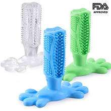 Dropshipping Dog Toothbrush Stick Dental Care Brush Pet Chew Toy Interactive Training Toy Dogs Pets Oral Care Dog Brushing Stick 2024 - buy cheap