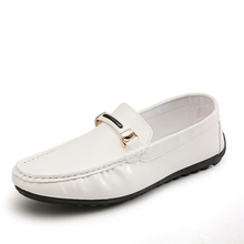 Zapatos informales de cuero para Hombre, mocasines transpirables de marca de lujo, Erkek Spor Ayakkabi 2024 - compra barato