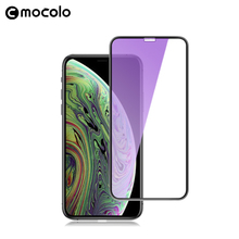 Mocolo Anti-blue RAY 3D Curved Premium Glass for iPhone XS MAX Full Cover Screen Protector Tempered Glass Film for iPhone XS XR 2024 - buy cheap