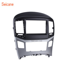 Seicane Double Din Car Stereo Frame Fascia CD Player Plate Panel Refitting Cover Trim Kit Bezel For 2015 HYUNDAI STAREX H1 2024 - buy cheap