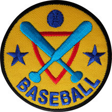 Factory  Embroidered Logo National Baseball Football LEAGUES Badge Iron Sew on Velcro Applique for Clothing  Can Be Customized 2024 - compre barato