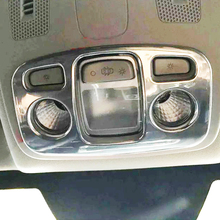 Pantalla de luz de lectura frontal para Citroen, cubierta de panel de luz embellecedora de accesorios de estilo de coche, 1 Uds., ABS, mate, para C4 2016 2024 - compra barato