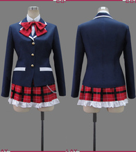 Figurino de fantasia de anime cyuunibyou, fantasia de uniforme escolar feminino takanashi rikka 2024 - compre barato