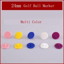 100pcs Golf Marker 24mm Multi Color Plastic Golf Ball Mark, Golf Aaccessories, Wholesale Mark Golf Ball Position 2024 - buy cheap