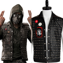 Watch Dogs 2 Mask Cosplay Wrench I am Dedsec Shawn Baichoo Vest Jacket Mask Hot Game Original Costume Halloween Uniform Outfit 2024 - buy cheap