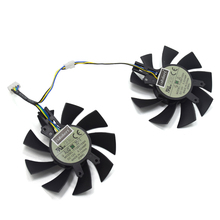 New T128015SH 75mm 49*46*17mm 0.32AMP 4Pin For Hasee GM50Ti GTX750Ti GTX950 Graphics Video Card VGA Fan 2024 - buy cheap