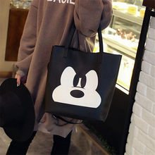 Disney Women Fashion Style Maternal Extra Large Diaper Nappy Bag Mickey PU Handbag CartoonBags Ladies Polyester Bags 2024 - buy cheap