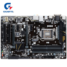 Материнская плата Gigabyte, 100% оригинал, LGA 1151 DDR4 USB3.0 64G, процессор Z170 HD3 для настольных ПК, SATA III, б/у 2024 - купить недорого