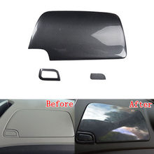 For Chevrolet Trax 2014 2015 2016 1pc ABS Plastic Console Storage Box Panel Cover Trim Carbon Fiber Style Decorative Accessories 2024 - buy cheap