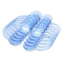 Abridor dental da boca do retrator da bochecha para os dentes que clareiam o azul claro c-forma 10 peças retractor dental do bordo da bochecha 2024 - compre barato