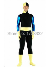 Ravager DC Comic Lycra Spandex black Superhero Costume fullbody zentai suit open face 2024 - buy cheap