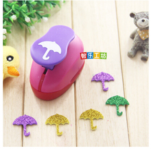 free shipping 2-2.5CM Umbrella shape EVA foam punch paper punch for greeting card handmade ,Scrapbook Handmade puncher 2024 - buy cheap