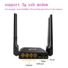 Repetidor de modem 3g wifi, 2.4ghz, 300mbps, com 4 antenas externas e portas power7620n, roteador sem fio aberto 2024 - compre barato