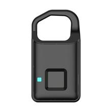 Waterproof Smart Fingerprint Door Lock Safe USB Charging Anti Theft Lock Home Security Lock 2024 - buy cheap
