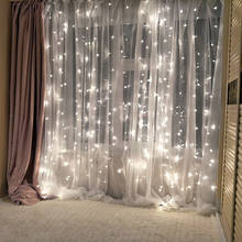 4x3M 300 LED Curtain Icicle String Lights Christmas Fairy Strip Lights Outdoor Home For Wedding Party Garden New Year Decoration 2024 - buy cheap