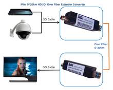 ZY-STF502 Mini HD SDI BNC To Fiber Optical Media Audio Converter 1080P HD SDI Over Fiber Optic Video Transceiver Extender 20km 2024 - buy cheap