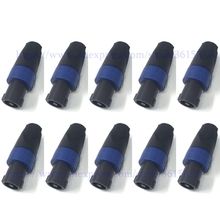 10pcs/lot 4-core speaker plug Speakon connector for Neutrik NL4FC Professional 2024 - buy cheap