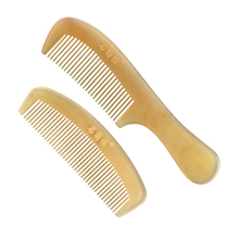 Genuine horn comb Antistatic anti-hair loss massage comb long hair comb 2024 - buy cheap