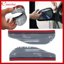 Free shipping 10pcs/lot Smart Flexible Plastic Car Rear view mirror Rain Shade Guard Sun Visor Shade Shield shower blocker cover 2024 - buy cheap