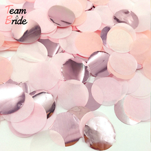 Team Bride 2.5cm 30g Rose Gold Confetti Wedding Confetti Scatter For Birthday Party Valentine's Day Wedding Table Decoration 2024 - buy cheap
