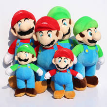25cm,35cm,40cm Super Mario Bros Stuffed Toy Mario Luigi Plush Stuffed Soft Toys 2024 - buy cheap