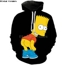 2019 new the Simpson Printed Men Women 3D Hoodies Sweatshirts Quality Hooded Jacket Novelty Streetwear Fashion Casual Pullover-4 2024 - buy cheap