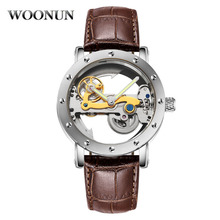 Creative Men Watches Fashion Transparent Hollow Watches Men Automatic Mechanical Watches Men's Watches Winner horloge mannen 2024 - buy cheap