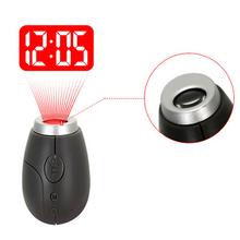Projection Alarm Clock Cute Alarm Clock Portable Digital Time Projection Clock Mini LED Watch Night Light Projector Flashlight 2024 - buy cheap