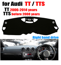 RKAC Car dashboard cover for Audi TT 2006-2014 / TTS before 2008 Right hand drive dashmat pad dash covers auto  accessories 2024 - buy cheap