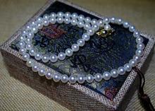 Бесплатная доставка> Благородные Ювелирные изделия классический 8,5-9 мм японский Akoya круглый белый жемчуг ожерелье 14k 2024 - купить недорого