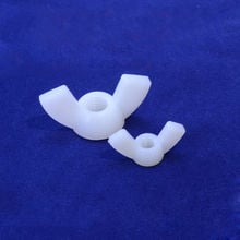 M4/M5/M6/M8/M10/M12 Nylon Butterfly Nuts Plastic Horn Type Nut M8 (30Pcs) White 2024 - buy cheap