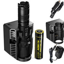 NITECORE R25 Tactical Flashlight CREE XP-L HI V3 max 800 lumen beam distance 321 meter outdoor torch with battery charger dock 2024 - buy cheap