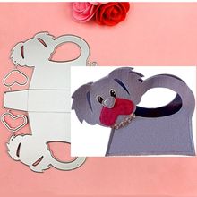 3D Dog Frame gate box Metal Cut Die Stencils for DIY Scrapbooking Stamp/photo album Decorative Embossing DIY Paper Cards 2024 - buy cheap