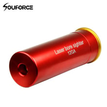 US CAL:12 GA Cartridge Laser Bore Sight Red Dot Bore sight Red Copper with 20mm Diameter Gun Accessory for Hunting 2024 - buy cheap