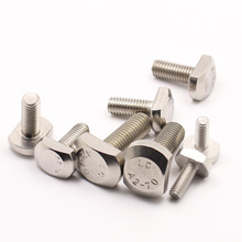 4pcs M10 stainless steel T-type screw plate screws home decoration bolts 20mm-40mm length 2024 - buy cheap