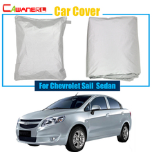 Cawanerl-cubierta de coche anti-uv, resistente a la lluvia y a la nieve, a prueba de polvo, para Chevrolet Sail Sedan 2024 - compra barato