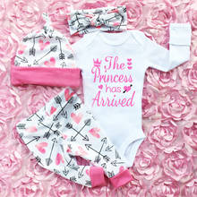 Newborn Kids Infant Baby Girls Clothes Romper Jumpsuit t Pants Outfit Set 2024 - buy cheap