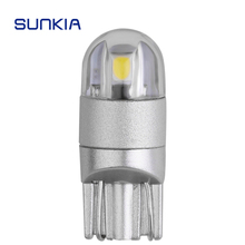 SUNKIA 1Pcs LED Car Width Lamp Turn Signal Bulb  Car Door Reading License Plate Light Auto Styling Car Accessries T10 3030 2SMD 2024 - buy cheap